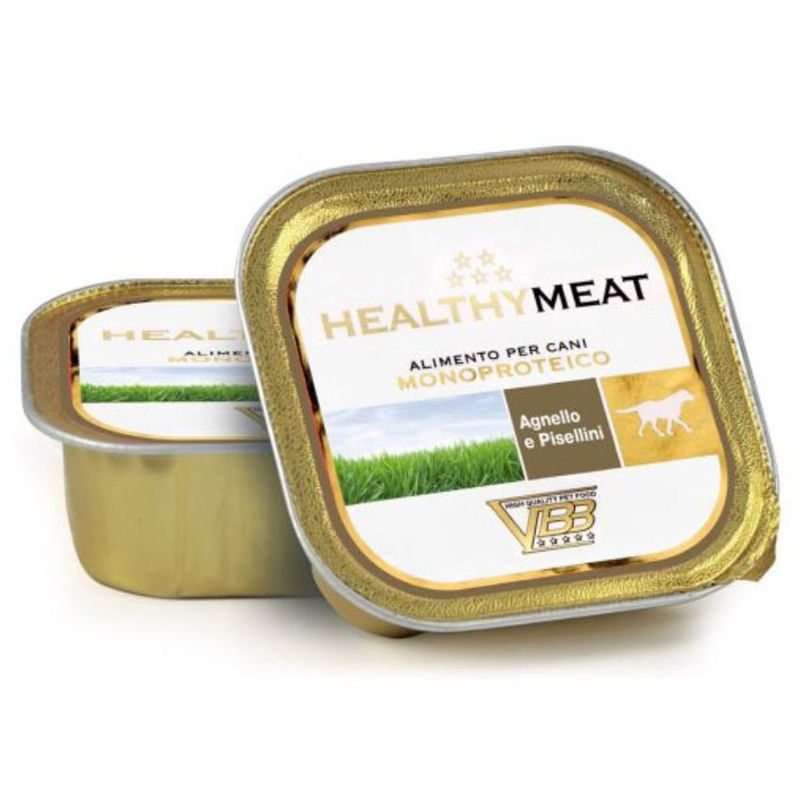 Кучешки пастет HEALTHY MEAT PATE Lamb and Peas с агнешко и грах 0.150 кг.