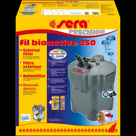 sera външен филтър sera fil Bioactive 250 - 750 л/ч за аквариуми до 250 л