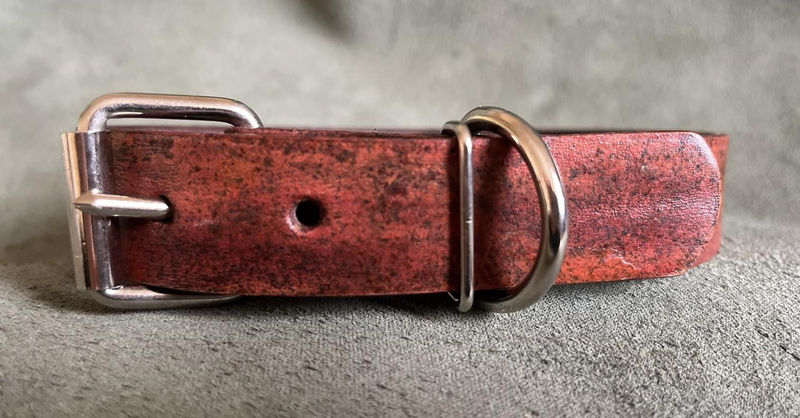 Бутиков кожен нашийник- №149 2