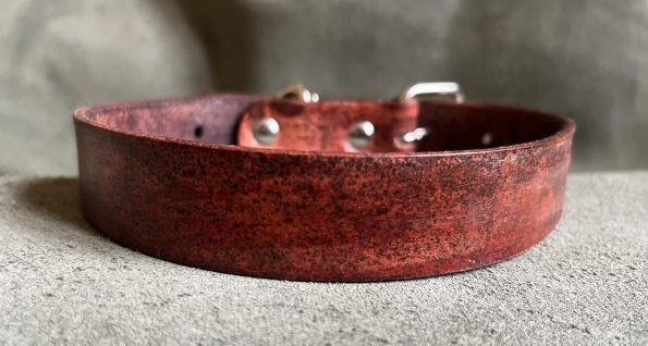 Бутиков кожен нашийник- №149 3