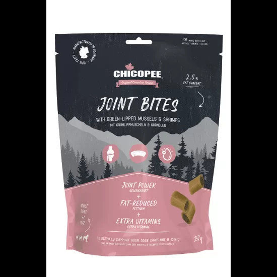 Chicopee Joint Bites хапки за стави със зеленоусти миди и скариди, 350 г