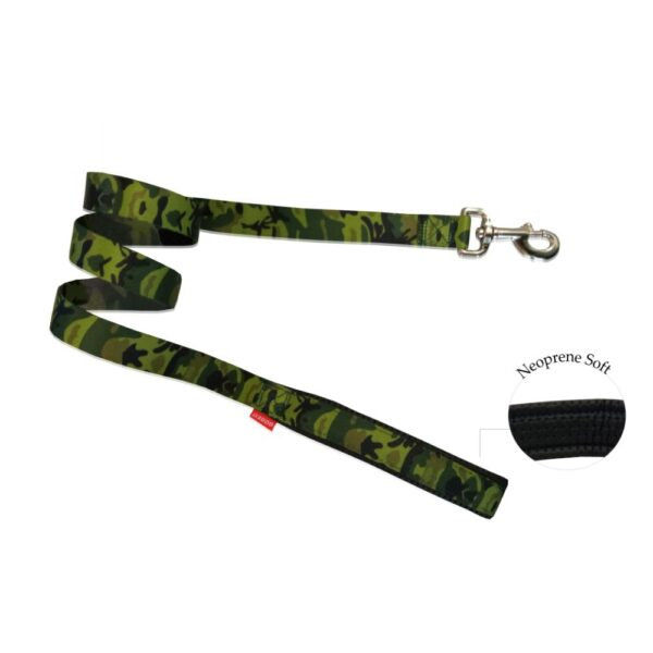 Повод подплатен с неопрен PET INTEREST CAMO