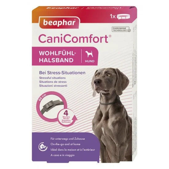 Beaphar CaniComfort Calming Collar - успокояващ нашийник с феромони за кучета