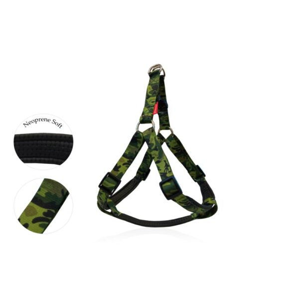 Нагръдник тип А подплатен с неопрен PET INTEREST NEOPRENE CAMO