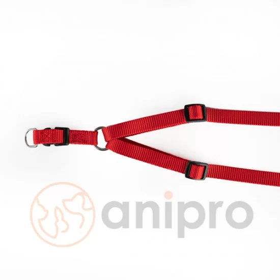 anipro Sport+ нагръдник лента среден 15мм червен