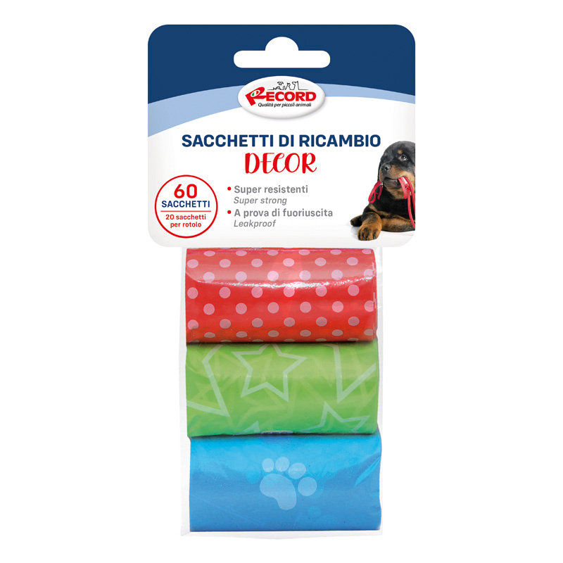 Хигиенни пликчета Record 3 броя, подходящи за всички диспенсъри  3 бр. 2