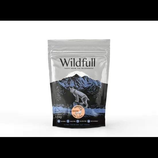 Wildfull Cat Venison Adult - еленско, 1.5 кг
