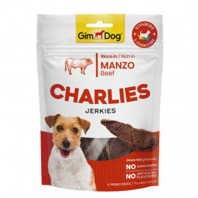 GIMDOG CHARLIES JERKIES BEEF 70GR