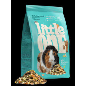 Здравословна храна за морски свинчета Little One Feed for guinea pigs с пресовани пелети от ливадно сено, семена и зеленчуци 900гр.