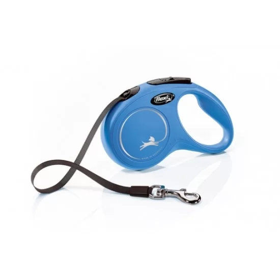 flexi New Classic XS - 3м лента, до 12кг - цвят син