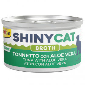 GC SHINYCAT TUNA WITH ALOE VERA IN BROTH 70g