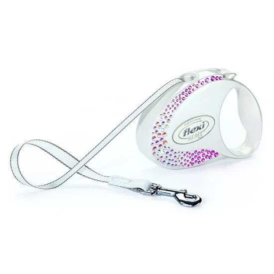 flexi GLAM Composition S - 3м лента, до 12кг - цвят бял