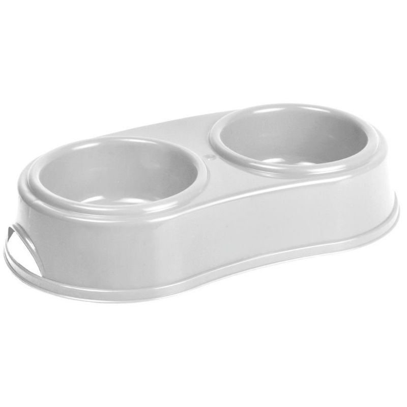 Двойна купичка Record 600 ml  Сив