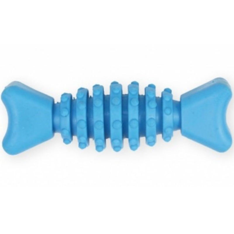 Дентална, гумена играчка за кучета PET NOVA с аромат на мента, 12 см червен 2