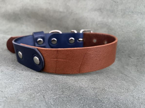 Бутиков кожен нашийник- №121 3