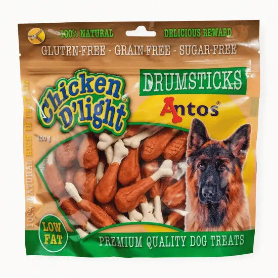Antos Drumsticks Chicken D`light пилешки бутчета 400гр 5