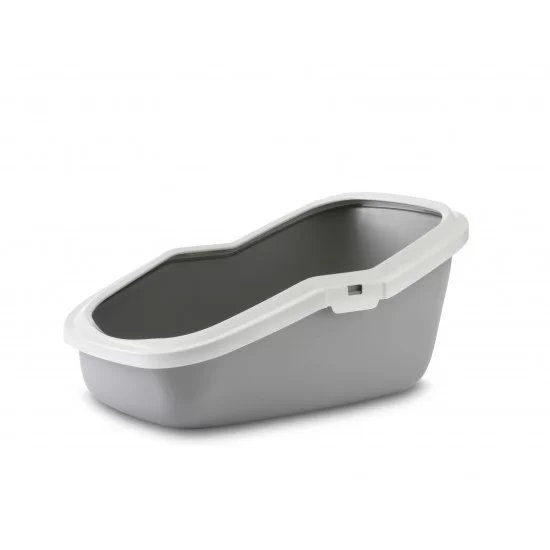 Котешка тоалетна Savic Aseo 56х39х27.5см сива