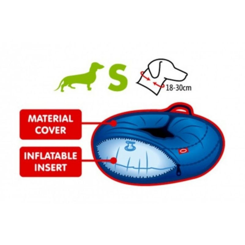 Надуваема, ветеринарна яка за кучета PET NOVA  L 2