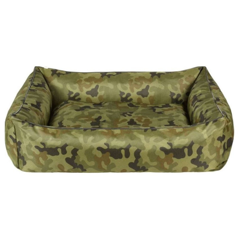 Непромокаемо кучешко легло CAZO Outdoor Maxy Army с военен принт 100х85 см.