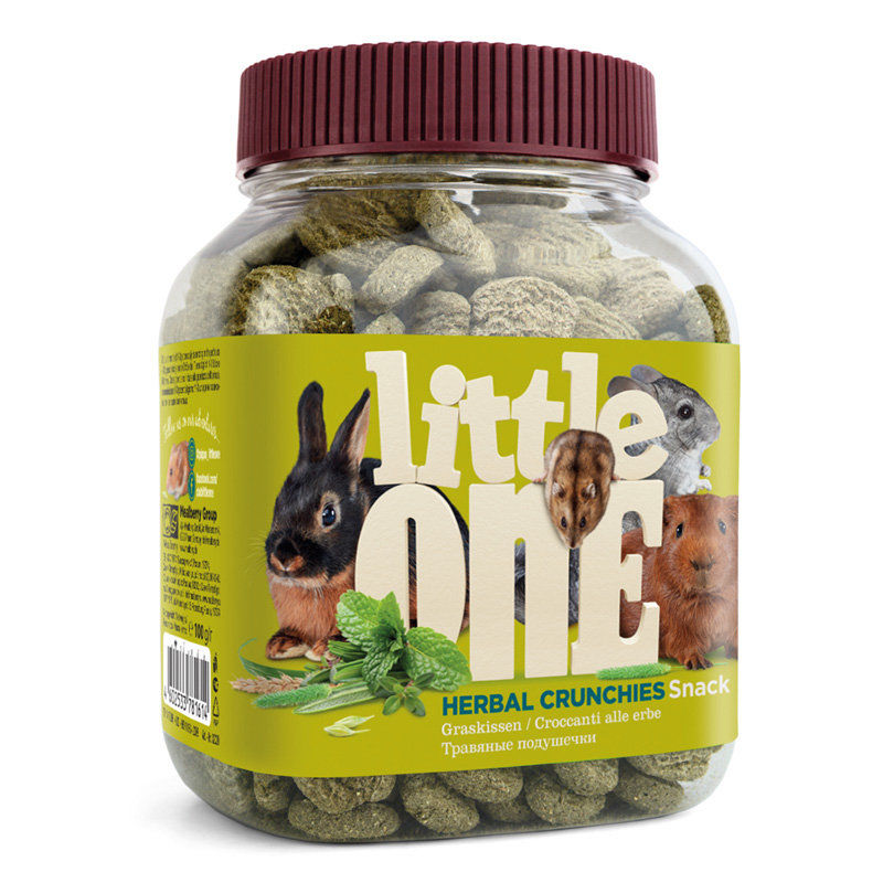 Little ONE herbal crunchies – Лакомство за гризачи билкови гризини 100 гр. 0.100 кг.