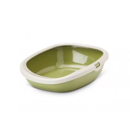 Savic Gizmo Happy Planet L 52x39.5x15см - мока, гранит/зелено