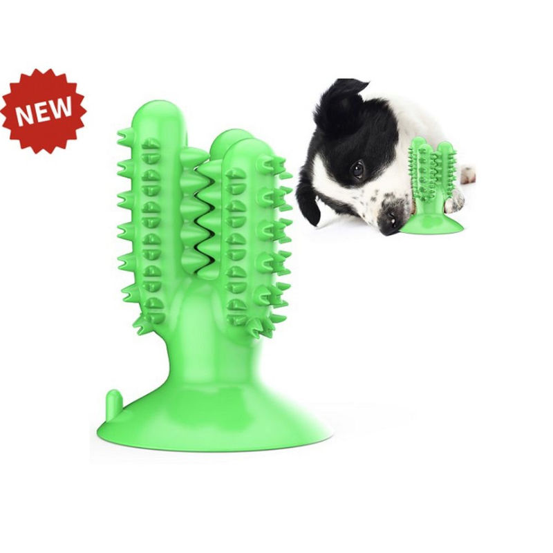 Четка за зъби с форма на кактус PET INTEREST Cactus-Shaped Dog Toothbrush 8