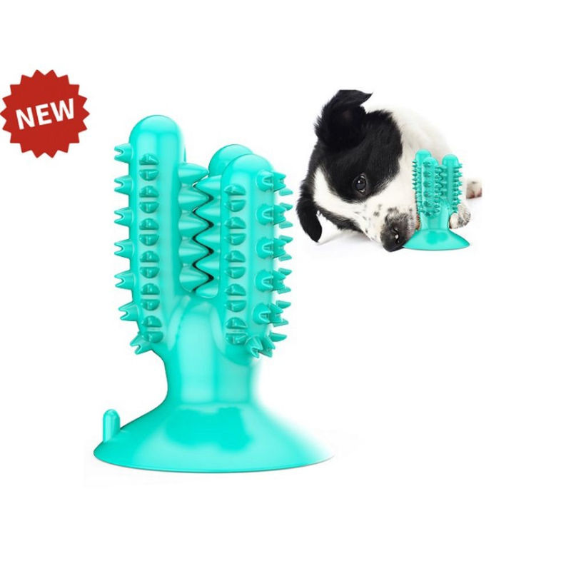 Четка за зъби с форма на кактус PET INTEREST Cactus-Shaped Dog Toothbrush 6