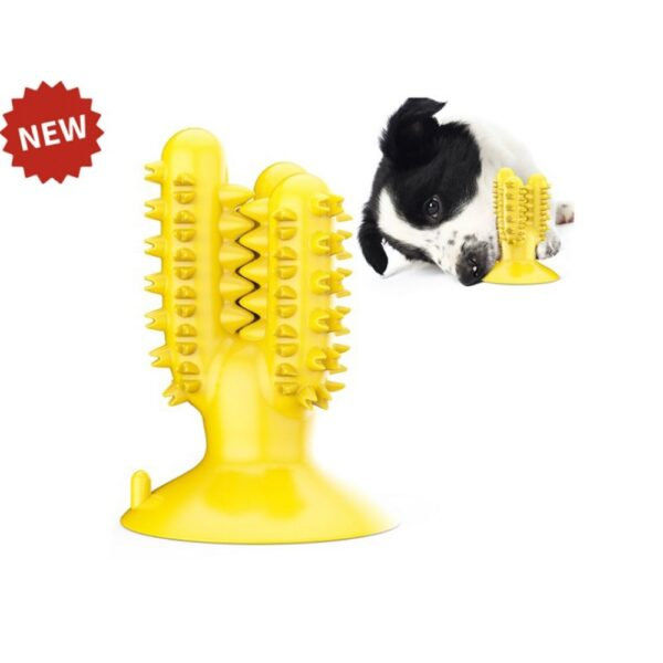 Четка за зъби с форма на кактус PET INTEREST Cactus-Shaped Dog Toothbrush 9