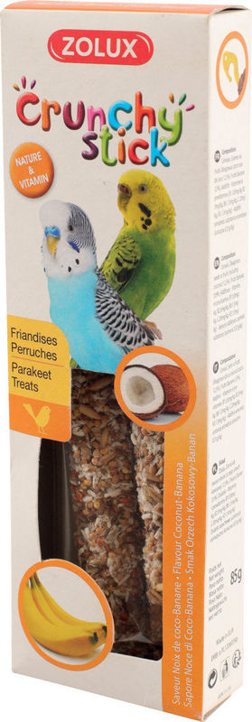 Zolux – крекери за малки и вълнисти папагали с кокос и банан 2бр.