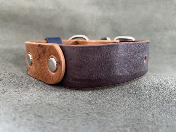 Бутиков кожен нашийник- №128 3