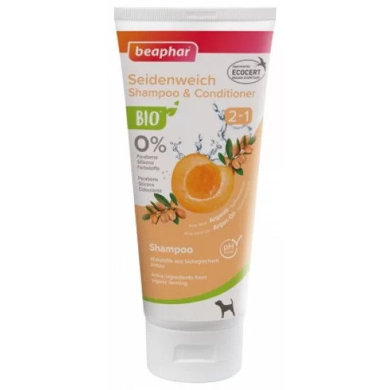Beaphar Bio Шампоан с балсам 2 в 1 200мл