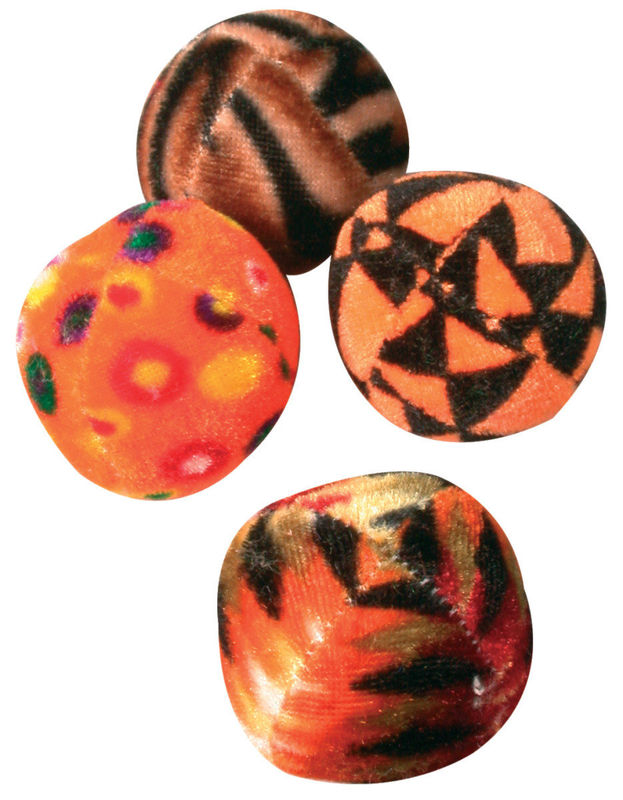 Играчка за котки Zolux  4 MULTICOLOURED BALLS – комплект от 4 топки  1 бр.