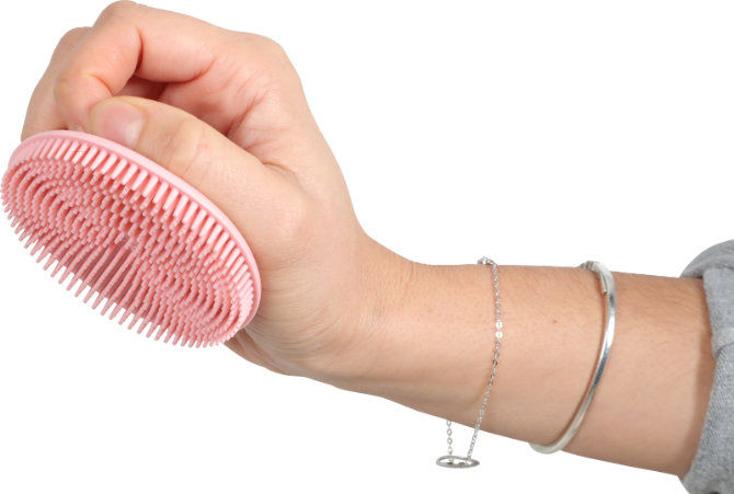 Zolux – четка за нежно разресване и събиране на козината при късокосмести котки, с масажна функция 1 бр. 3