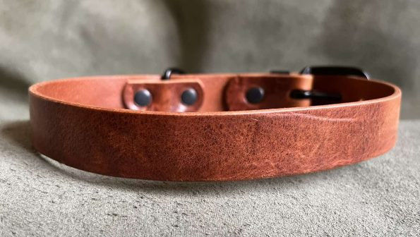 Бутиков кожен нашийник- №148 3