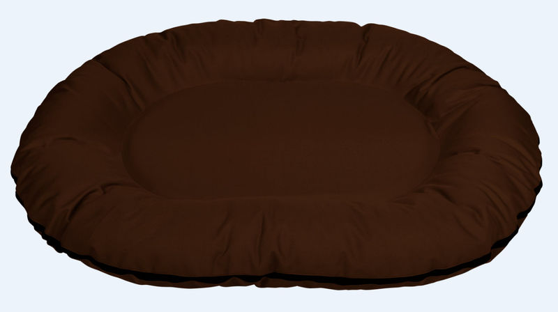 CAZO Oval Bed brown – овално кучешко легло от непромокаема материя  60 x 80 x 14 см.