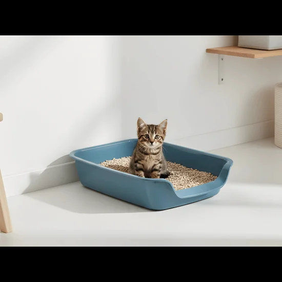 Savic Junior Toilet | Litter Tray - тоалетна за малки котенца и кученца, 56 x 39 x13 см 6