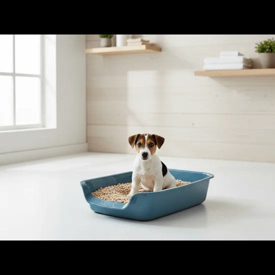 Savic Junior Toilet | Litter Tray - тоалетна за малки котенца и кученца, 56 x 39 x13 см 2