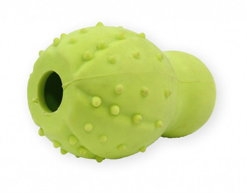 Играчка за куче джъмпер със звънче PET NOVA 9.5cm, аромат на телешко  жълт 3