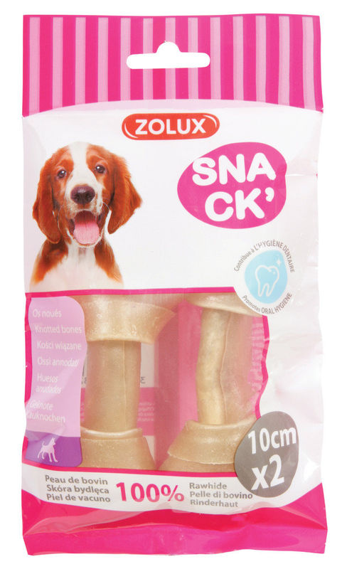 Кокали от компресирана кожа Zolux – с два възела 10 см х 2 бр 10 см.