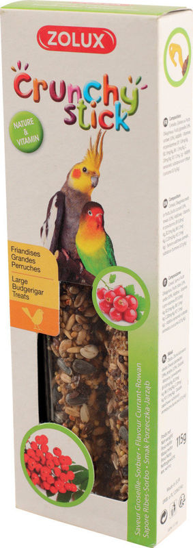 Zolux – крекери за средни и големи папагали с касис 2бр.