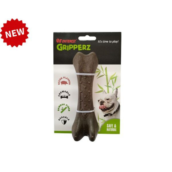 Бамбуков, ароматизиран кокал играчка за куче 7