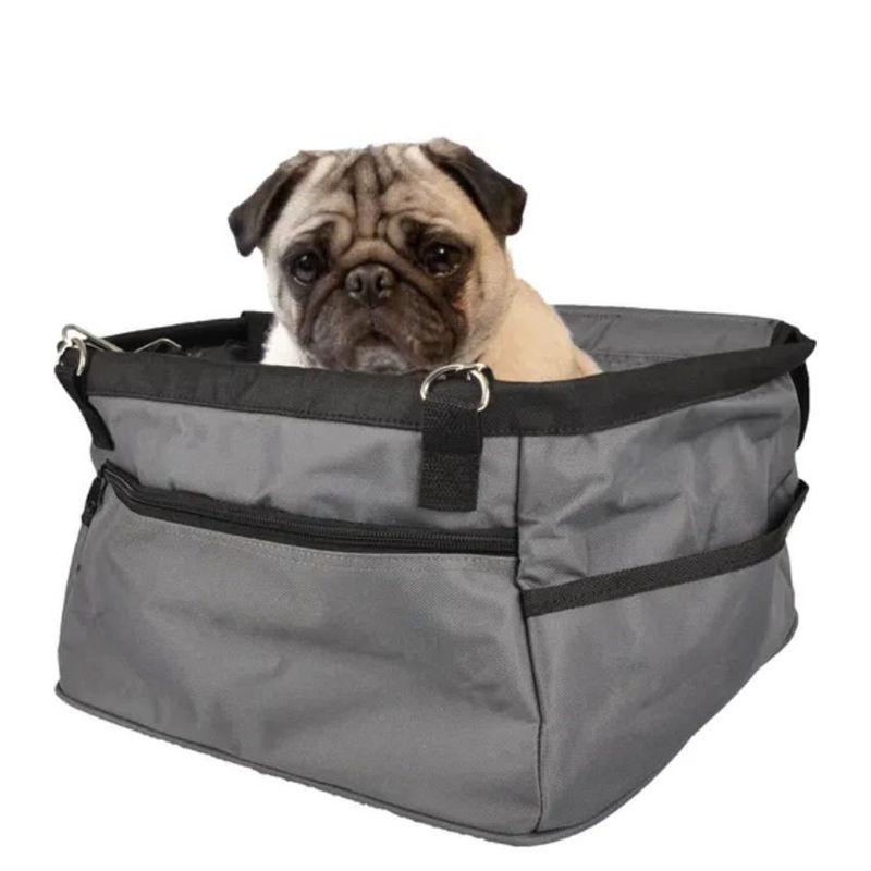 Столче за кола за кучета и котки Flamingo CAR SEAT ONA 36x33x20CM Сив 2