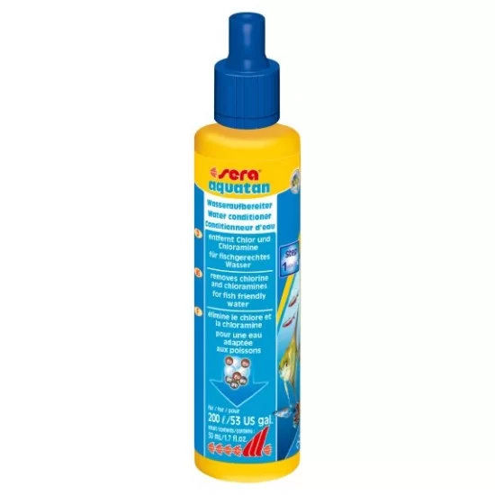 sera Aquatan 50 мл - подобрител за водата в аквариума