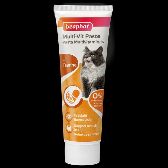 Beaphar Multi Vitamin Paste Cat мултивитaминна паста коте, 100 г