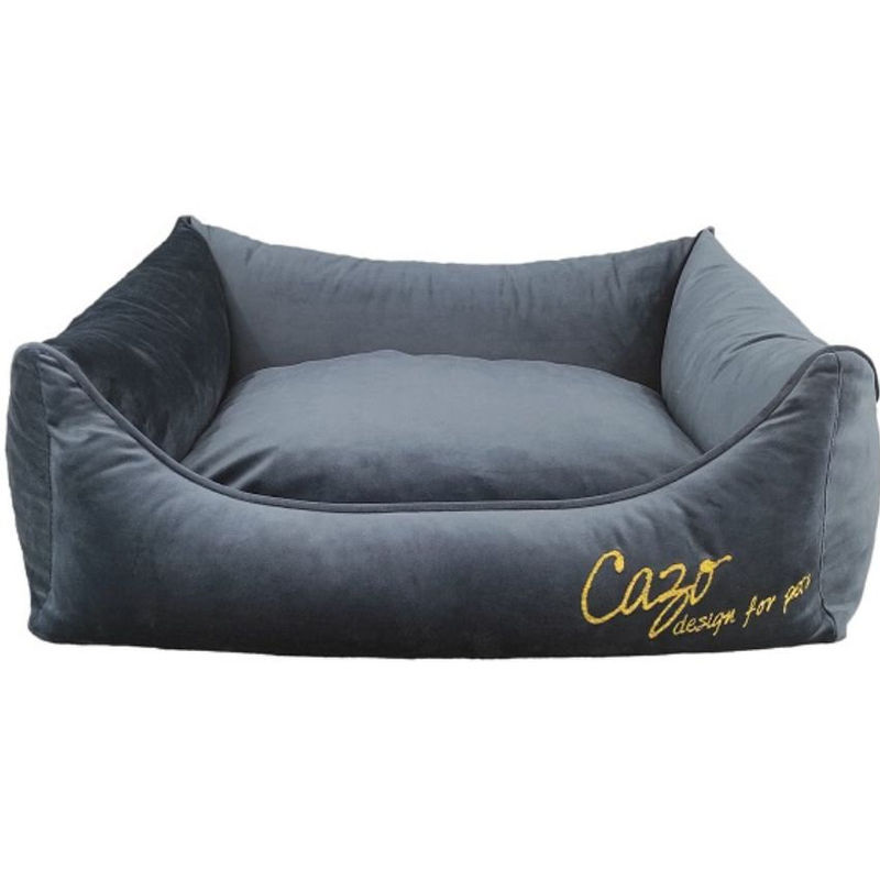 Меко кучешко легло Cazo soft bed Milan Grey- тъмносиньо 63 x 48 см.