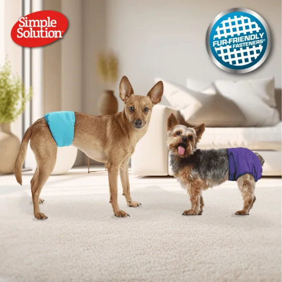 Simple Solution Washable Male Wrap -  памперси за многократна употреба, за мъжки кучета, L размер 7