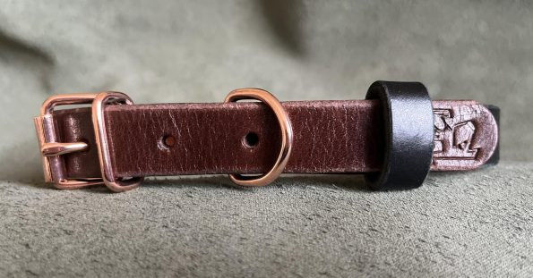 Бутиков кожен нашийник- №147