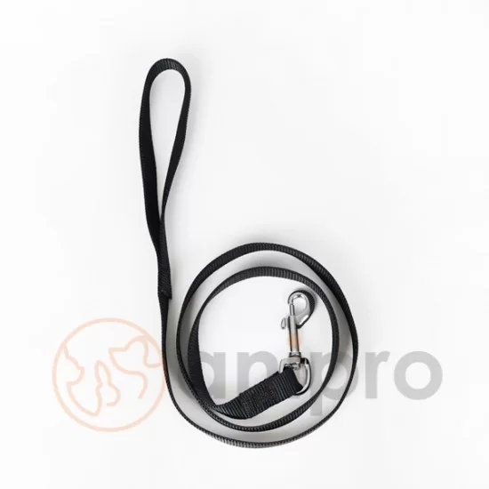 anipro Sport+ повод от лента 2.0/120см черен 3