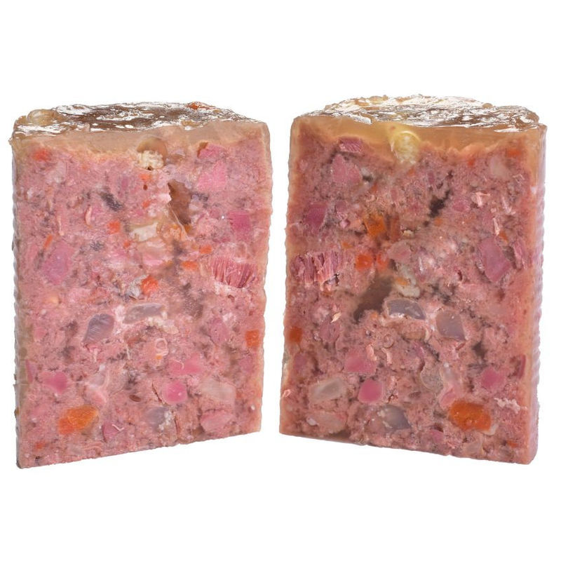 Натурална консервирана храна за малки кученца Sam’s Field DOG True Meat Chicken & Veal PUPPIES с късчета от 60% прясно пилешко и телешко месо 0.400 кг. 3