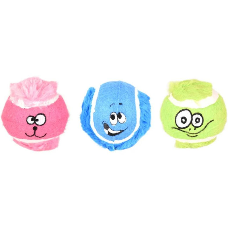 Забавна тенис топка Flamingo Tennis ball за куче микс